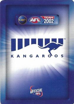 2002 Team Zone AFL Team - Silver #171 Shannon Grant Back